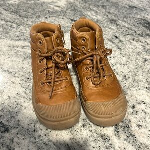 Cat & Jack toddler sneaker/boots. 11. Tan/ camel color.